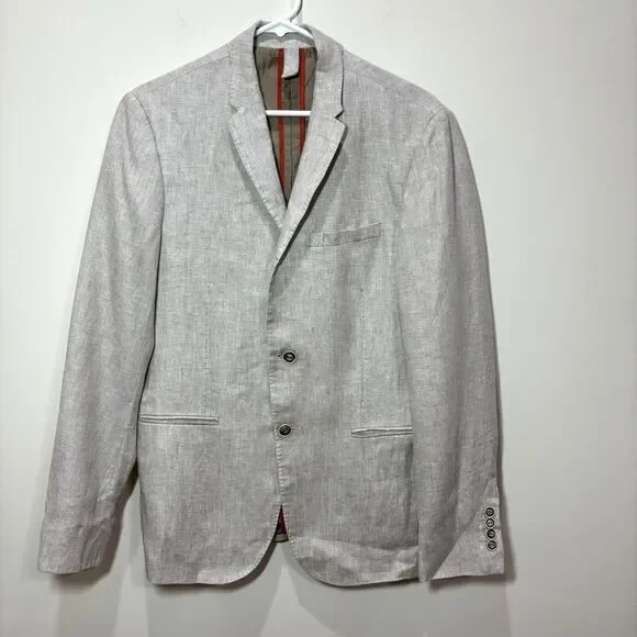 Zara Heather Gray Sport Coat - Picture 1 of 12